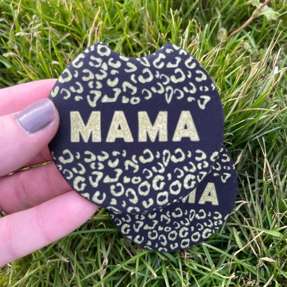 Mama Animal Print Car Coaster | Animal Print Car Coaster Set | Car Accessories - Picture 6 of 12